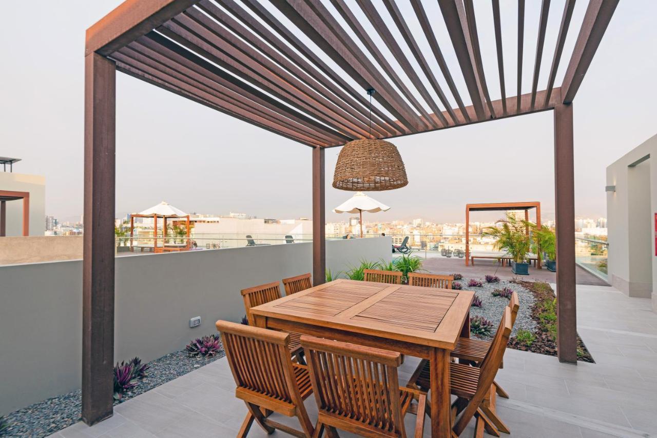 ✶ Nazca Penthouse ✶ 3-Stories Luxury Rooftop Pool Лима Екстериор снимка